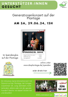 Generationenkonzert auf der Plantage, 15h