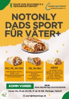 Montags, 20h,  Not Only Dads - Trainingsgruppe nicht nur für Väter